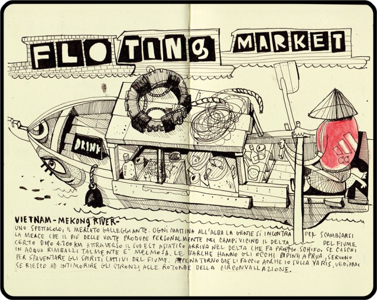 Vietnam-floating-market