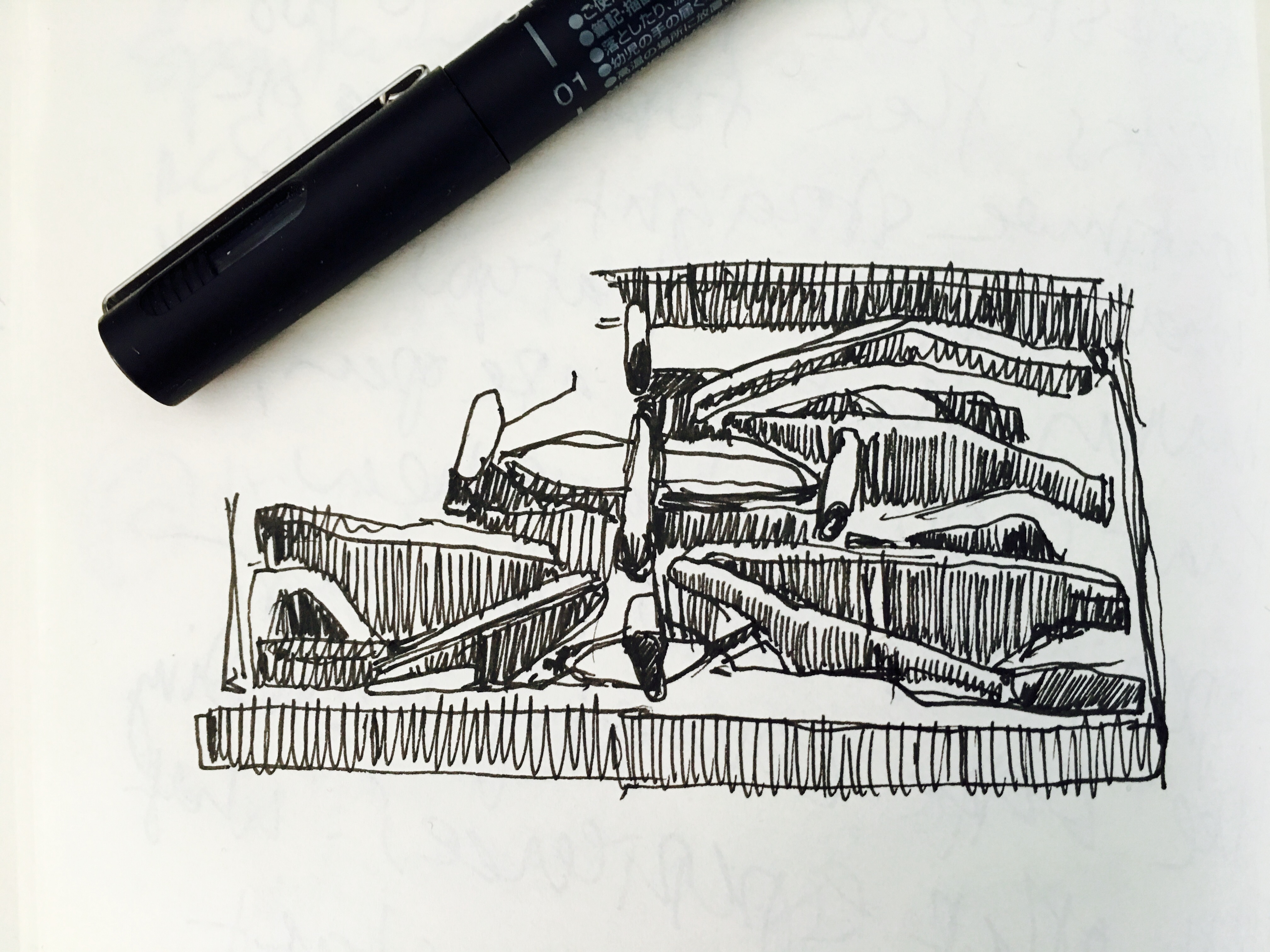 Drawing without drawing. – Danny Gregory