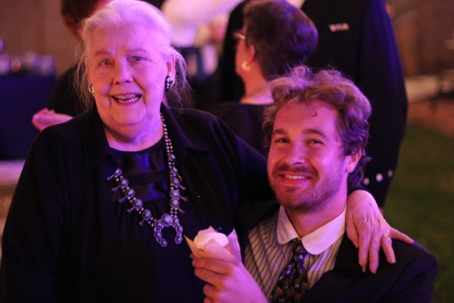 Jack came to the wedding, the first time we've seen him since the LA migration.